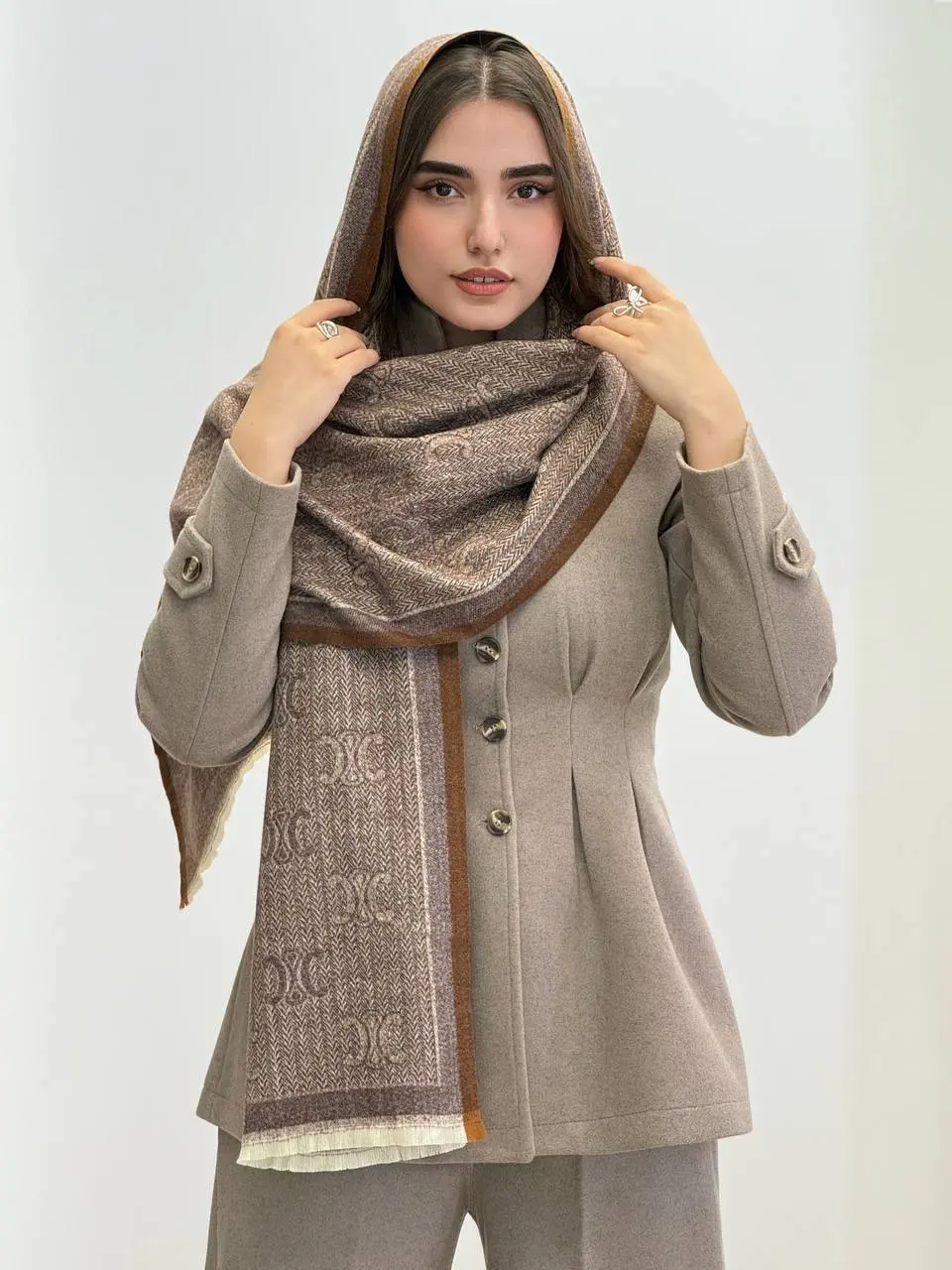 7586-شال موهر نیل